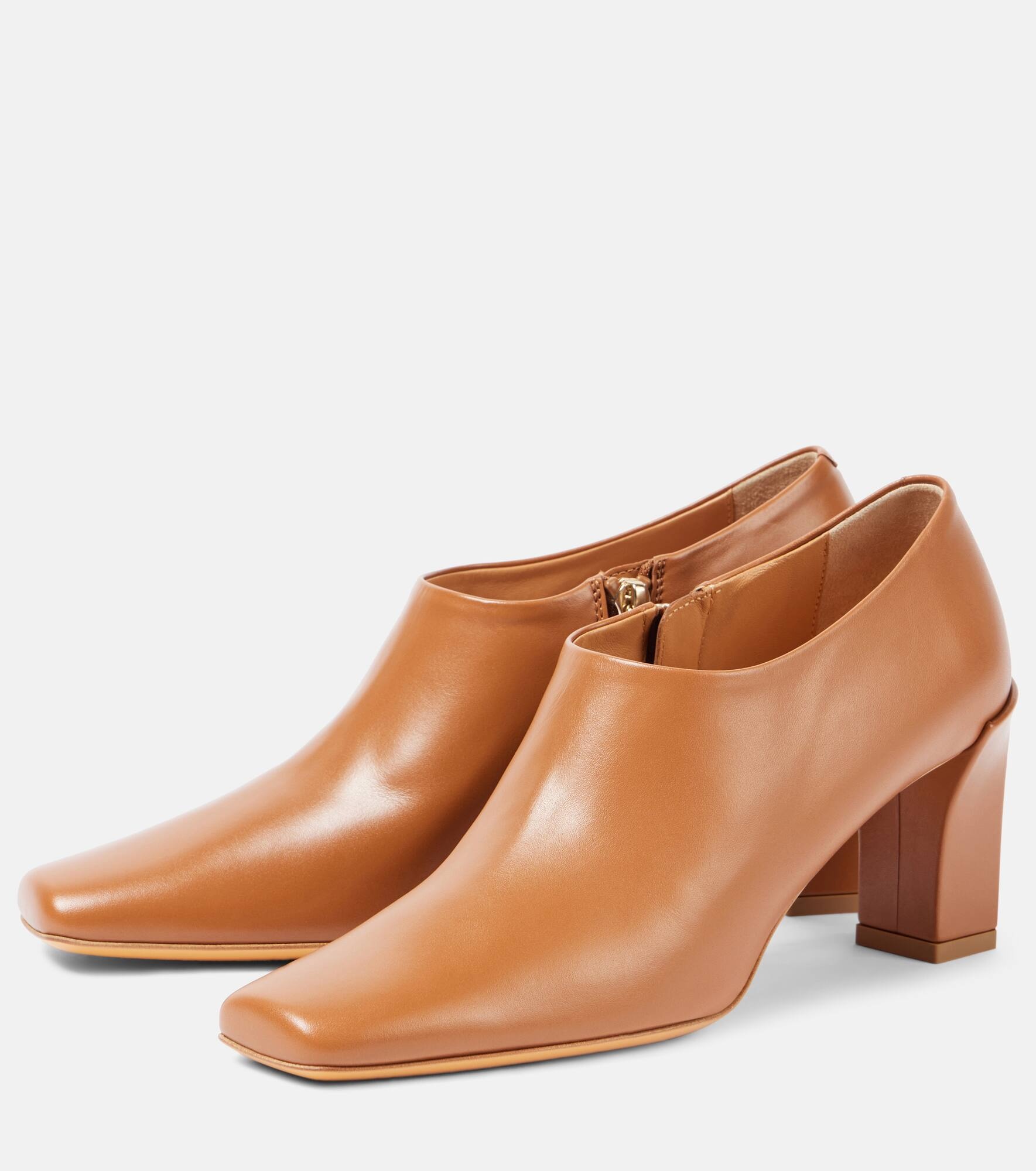 Leather ankle boots - 4