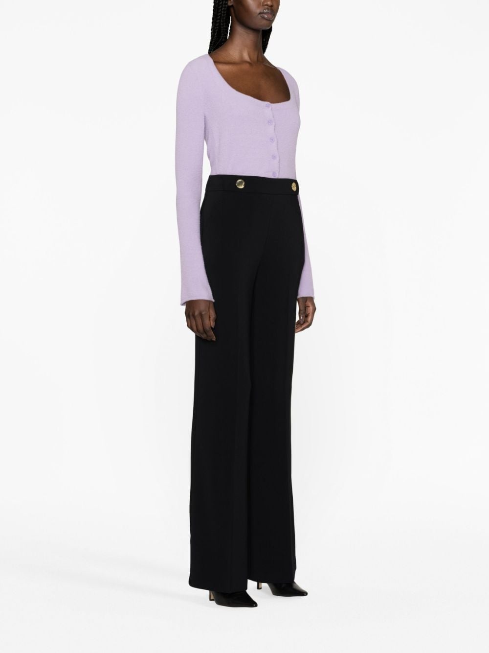 high-waisted trousers - 3