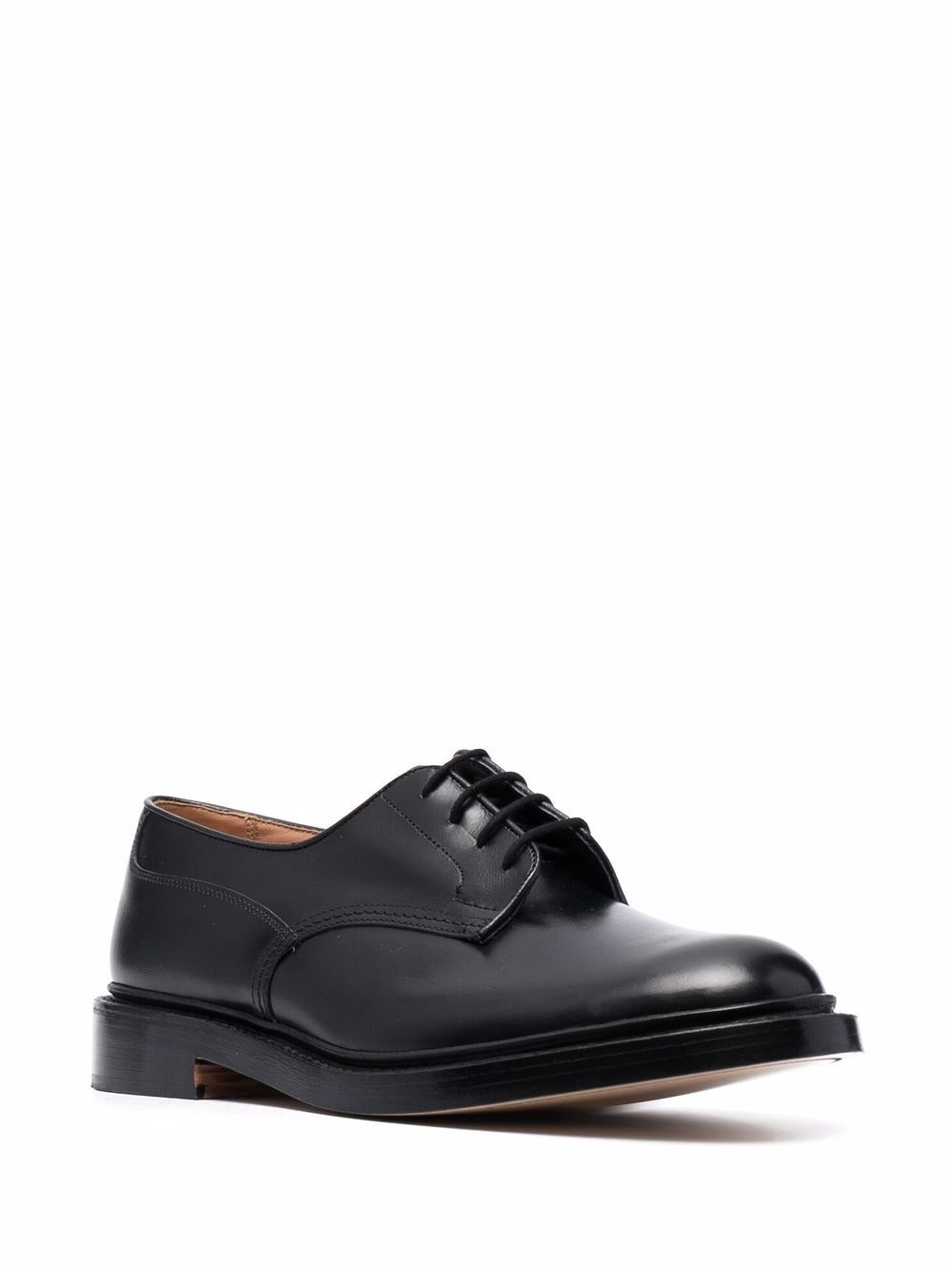 leather derby shoes - 2