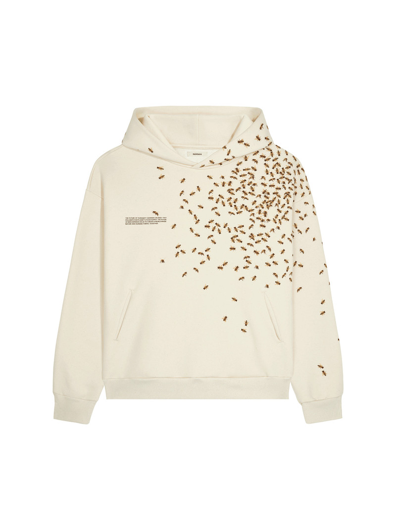 Mens Bee The Change Hoodie - Undyed 1