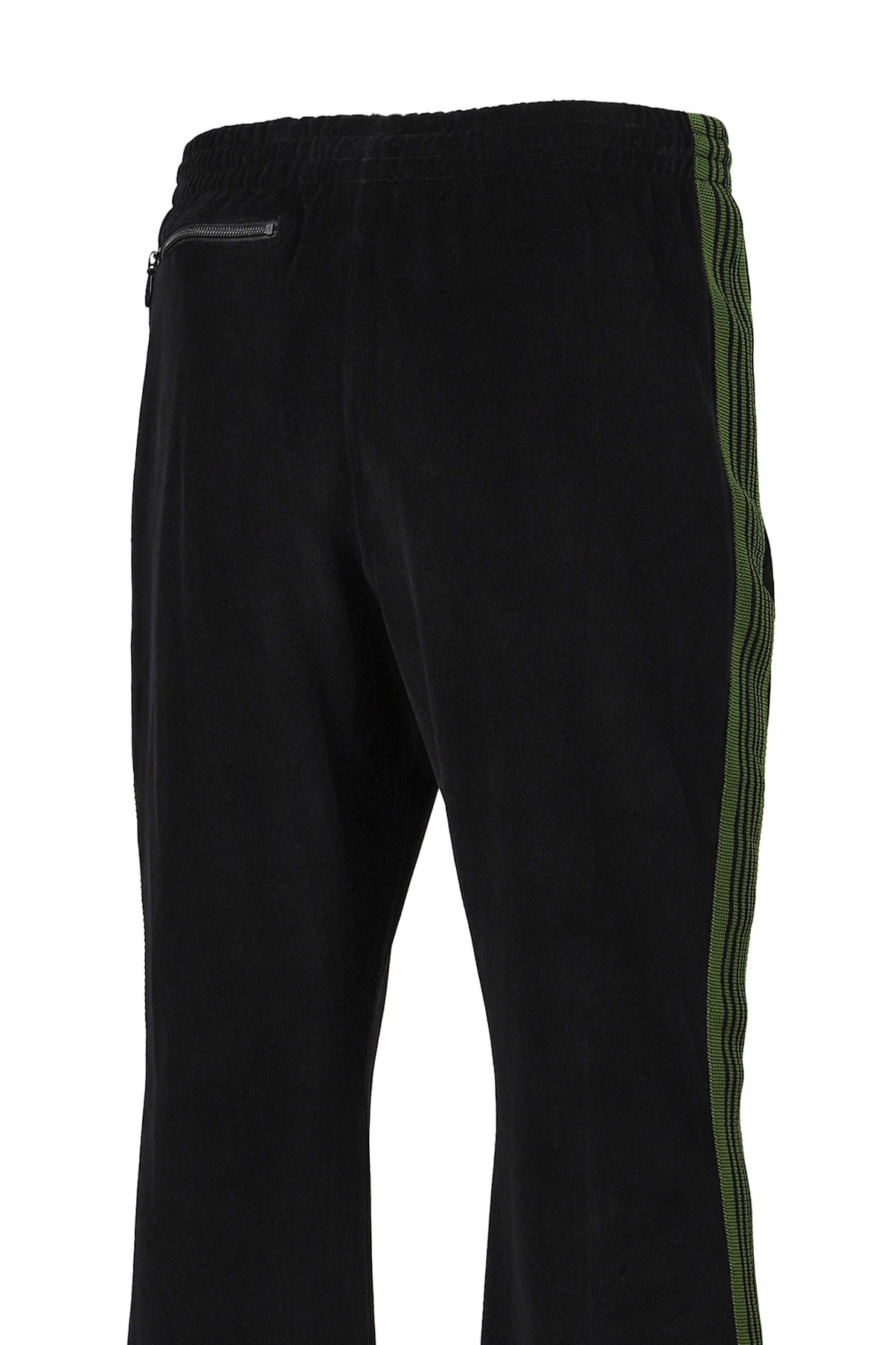 BOOT-CUT TRACK PANT - C/PE VELOUR / BLK - 11