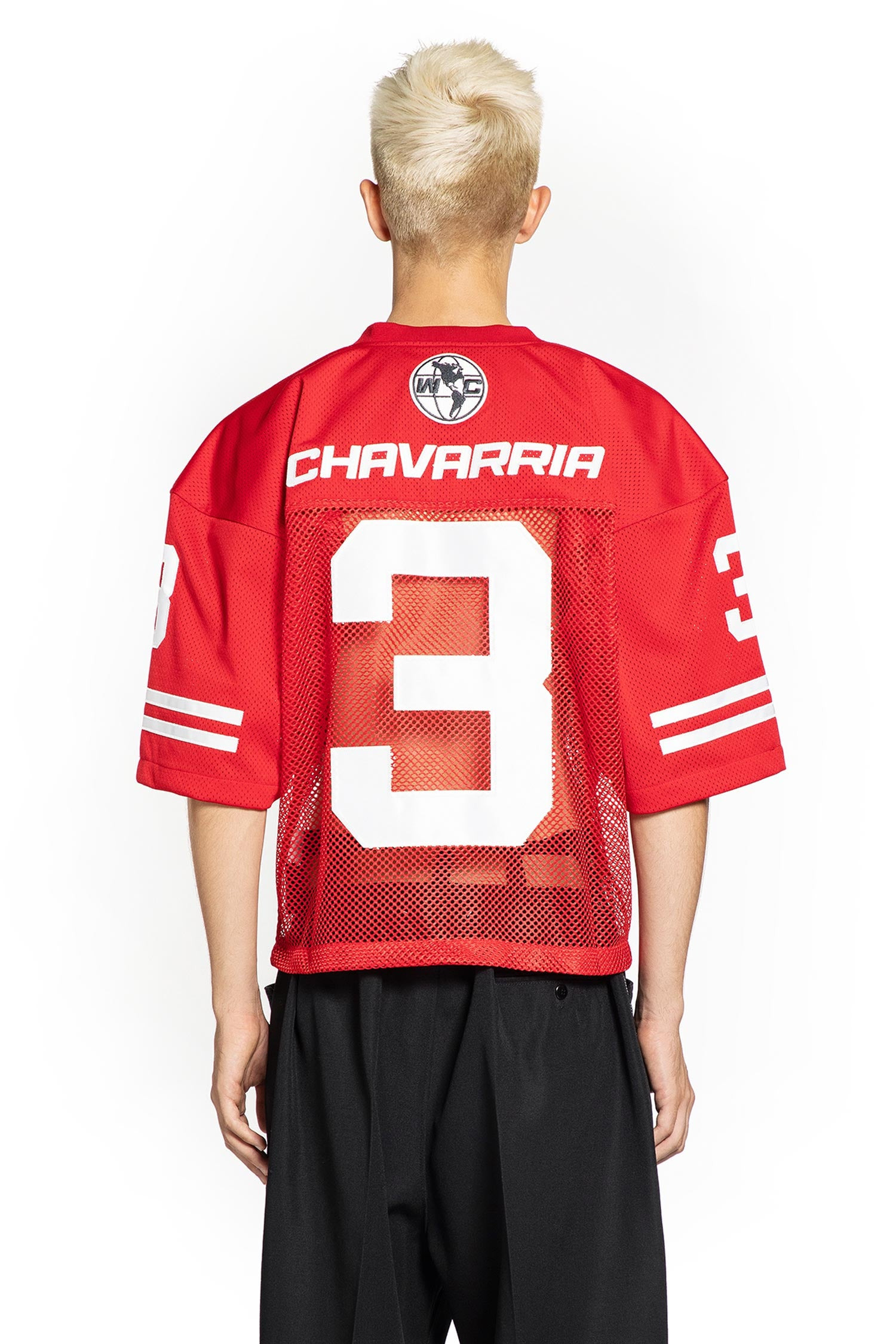 Willy Chavarria Man Red T-shirts & Tank Tops - 3