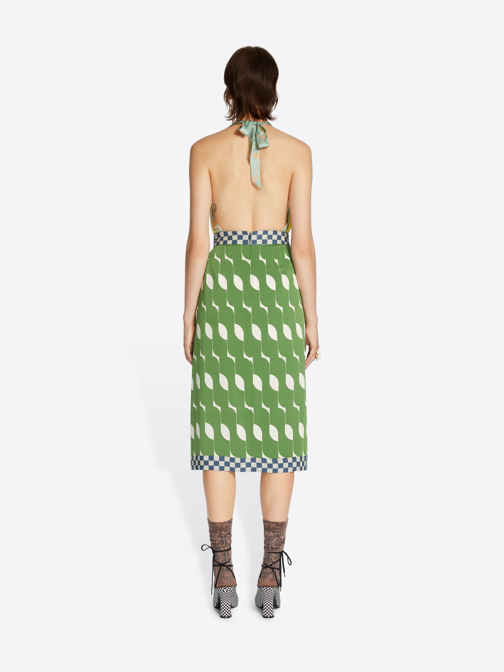 HALTERNECK DRESS - 4
