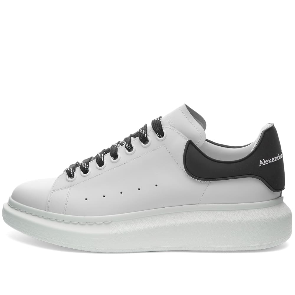 Alexander McQueen Rubber Patch Heel Tab Wedge Sole Sneaker - 2