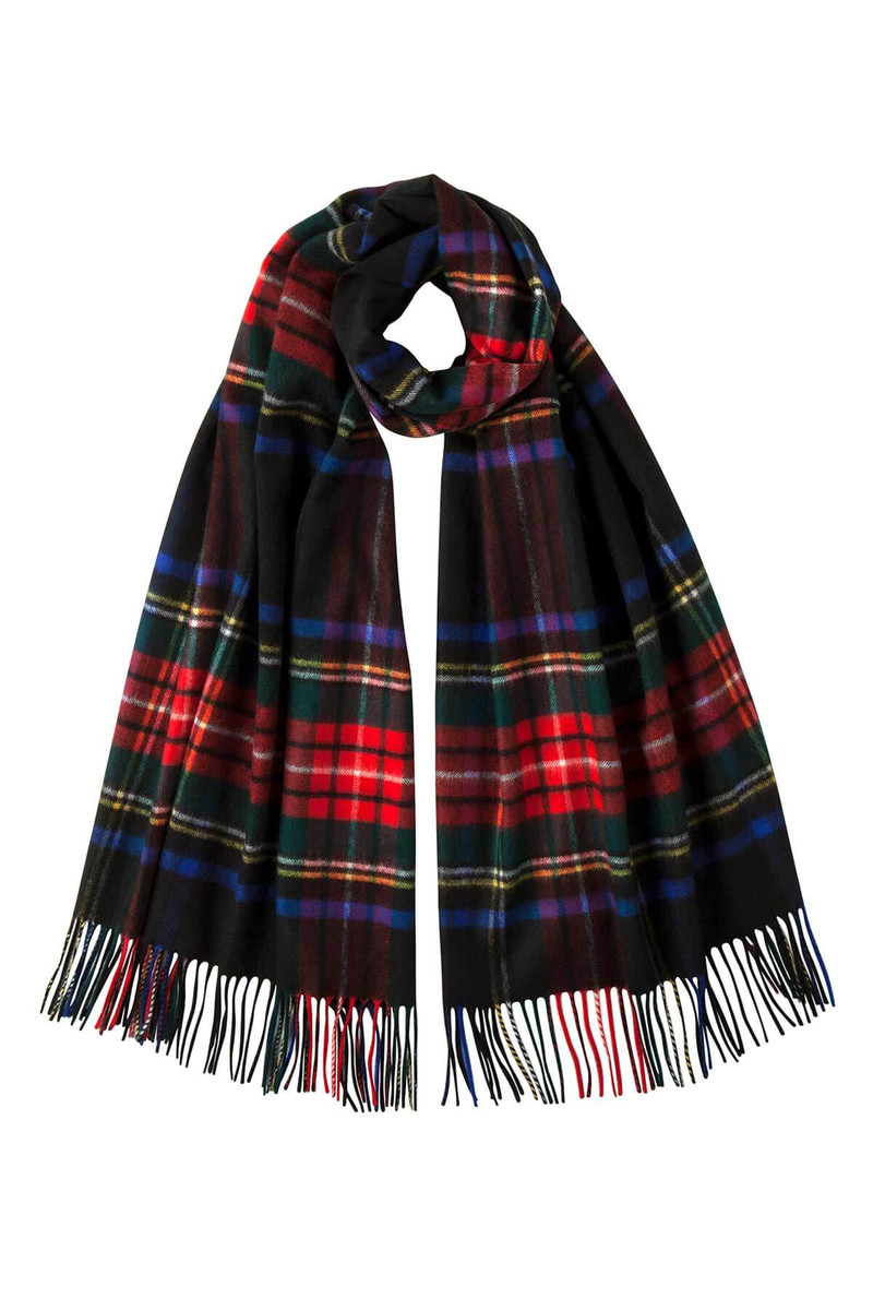 Tartan Cashmere Stole 1