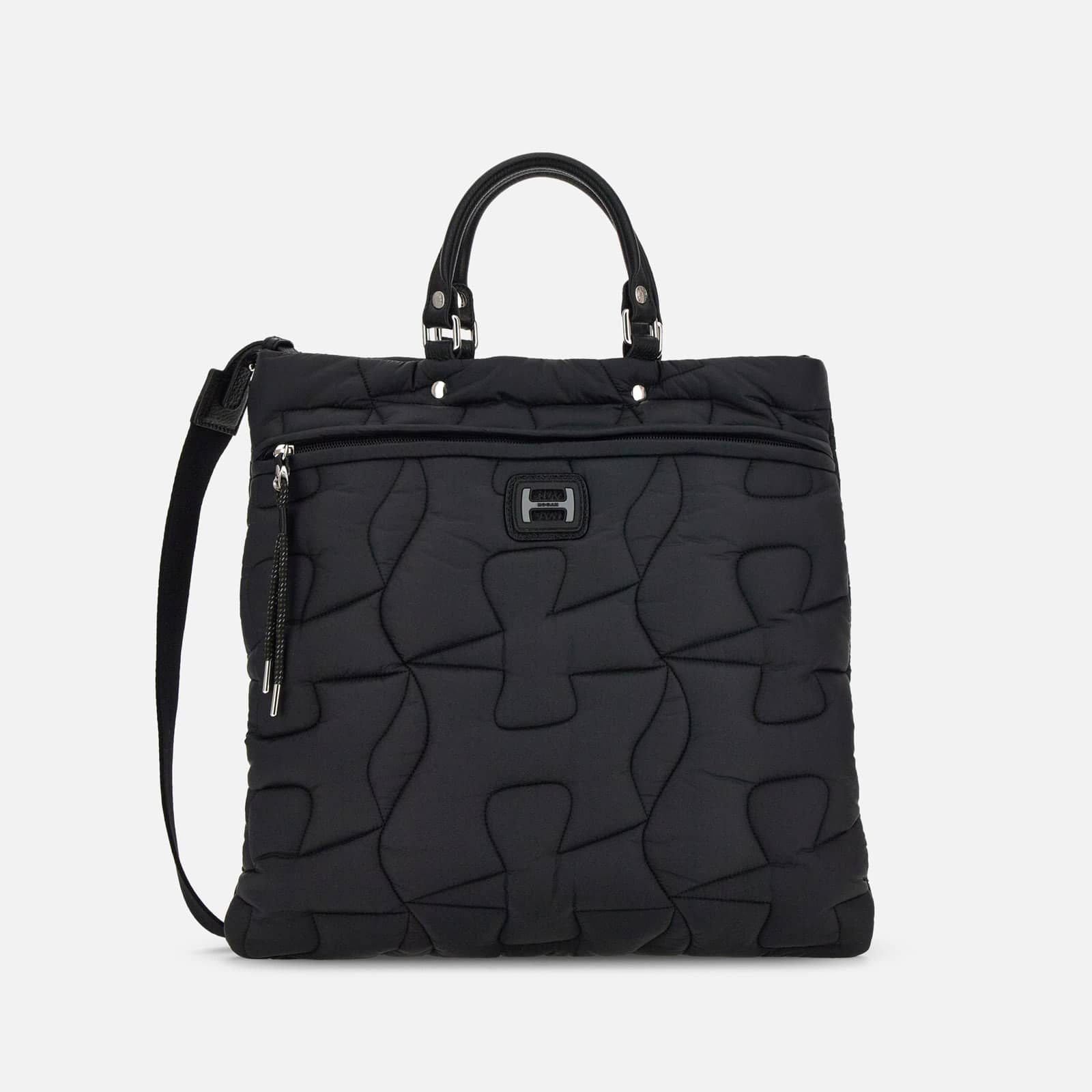 Quilted Shopping Bag Black - 1