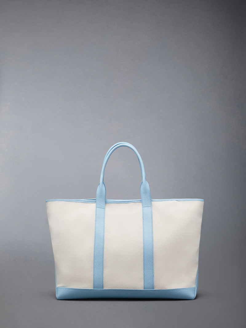 Canvas Leather Medium Tool Tote 3