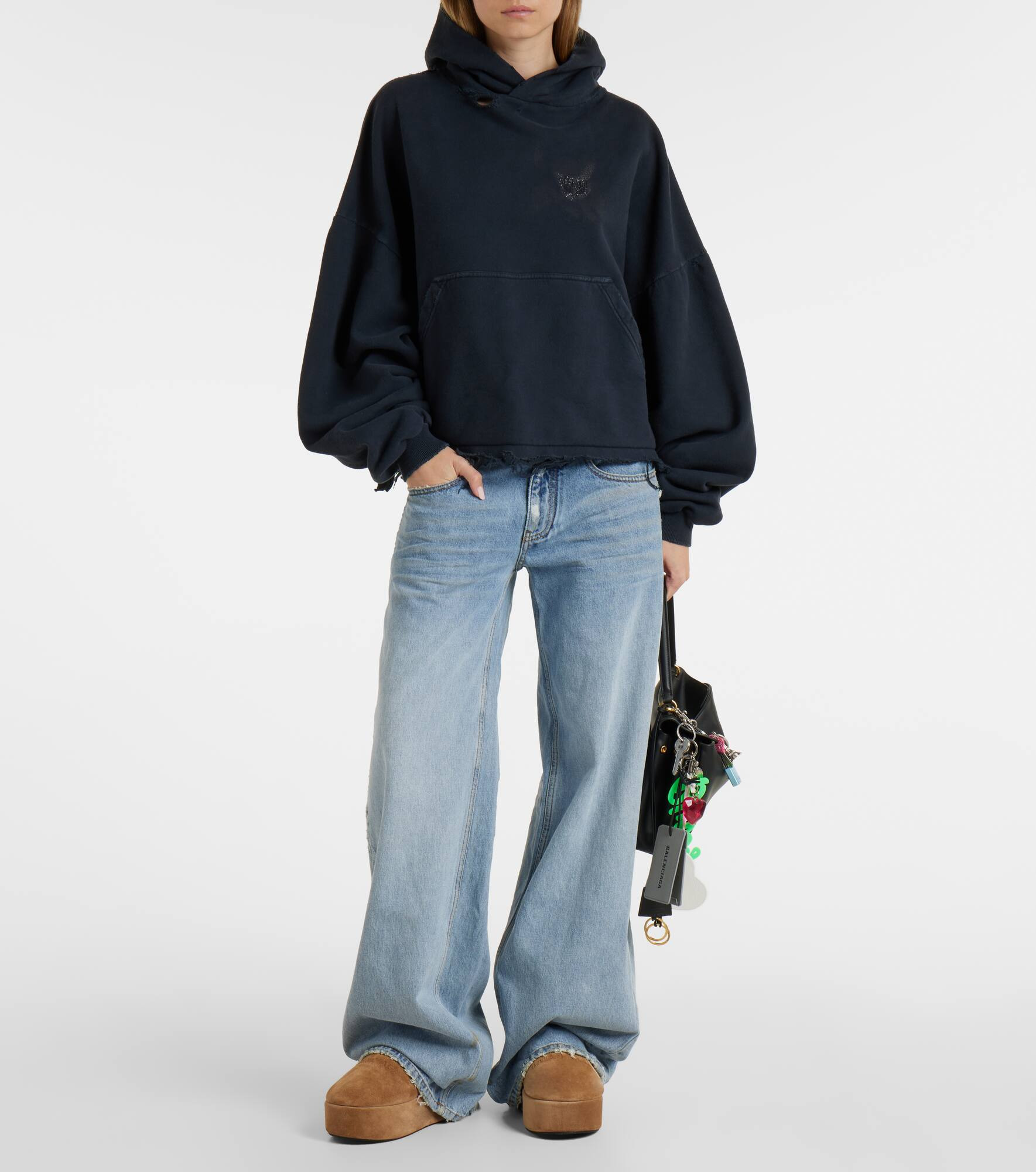 Alaska suede platform mules - 3
