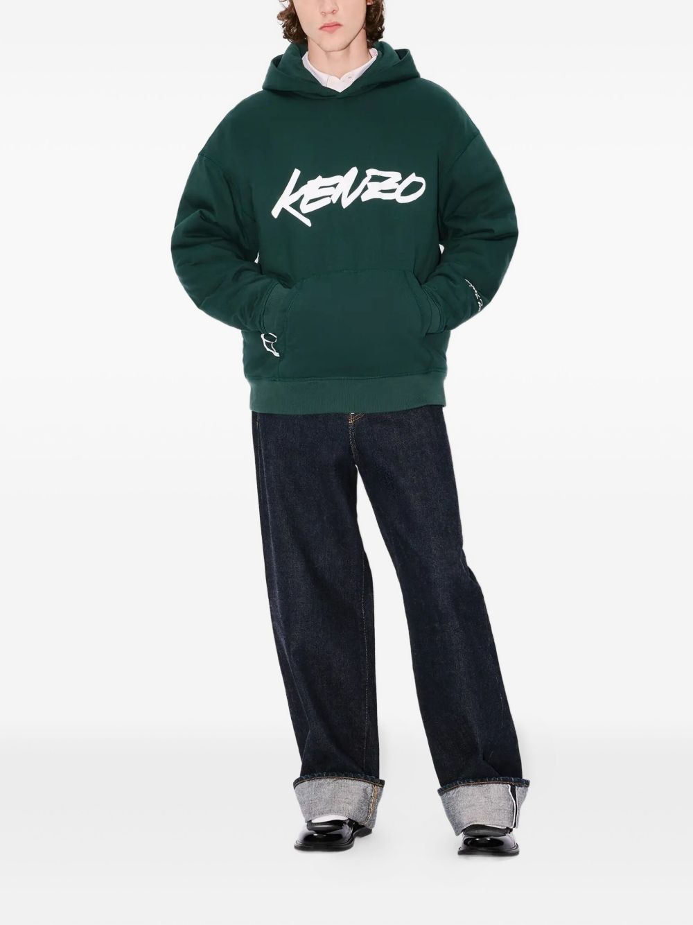 X FUTURA 2000 ATOM-FLOWER PRINT HOODIE - 5
