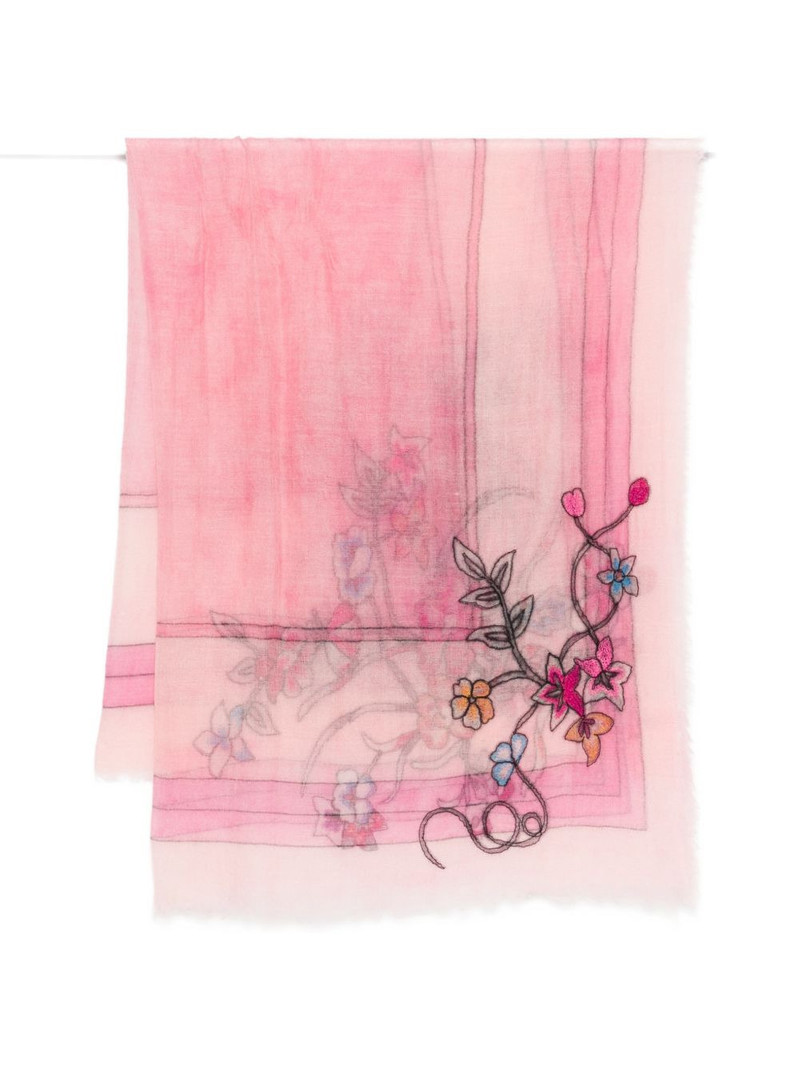 Chanty embroidered scarf 1