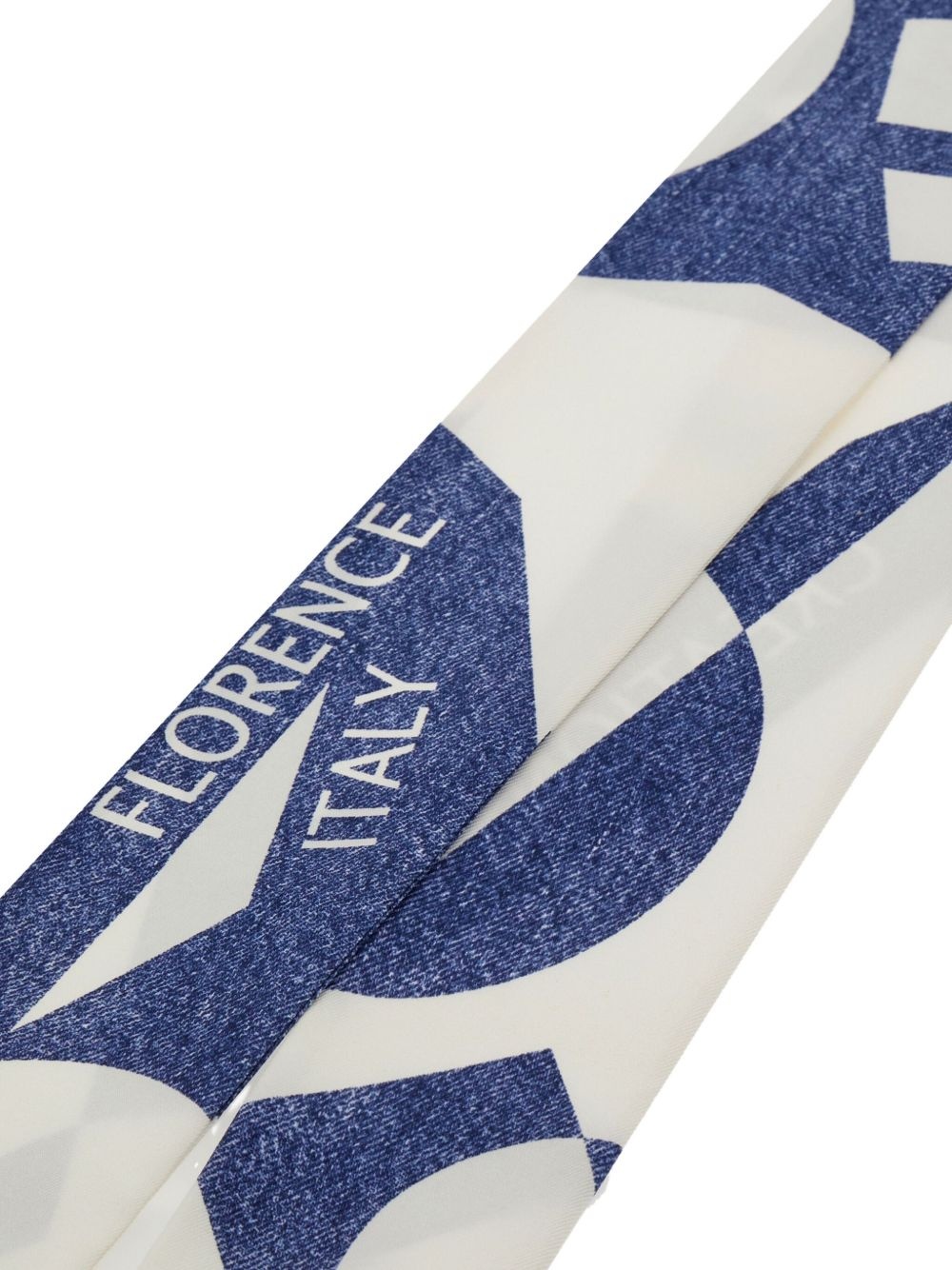 Venna-print silk bandeau - 3