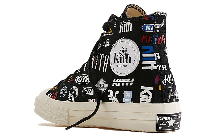 Converse Kith x Chuck 70 High '10th Anniversary - Black' 172465C - 5