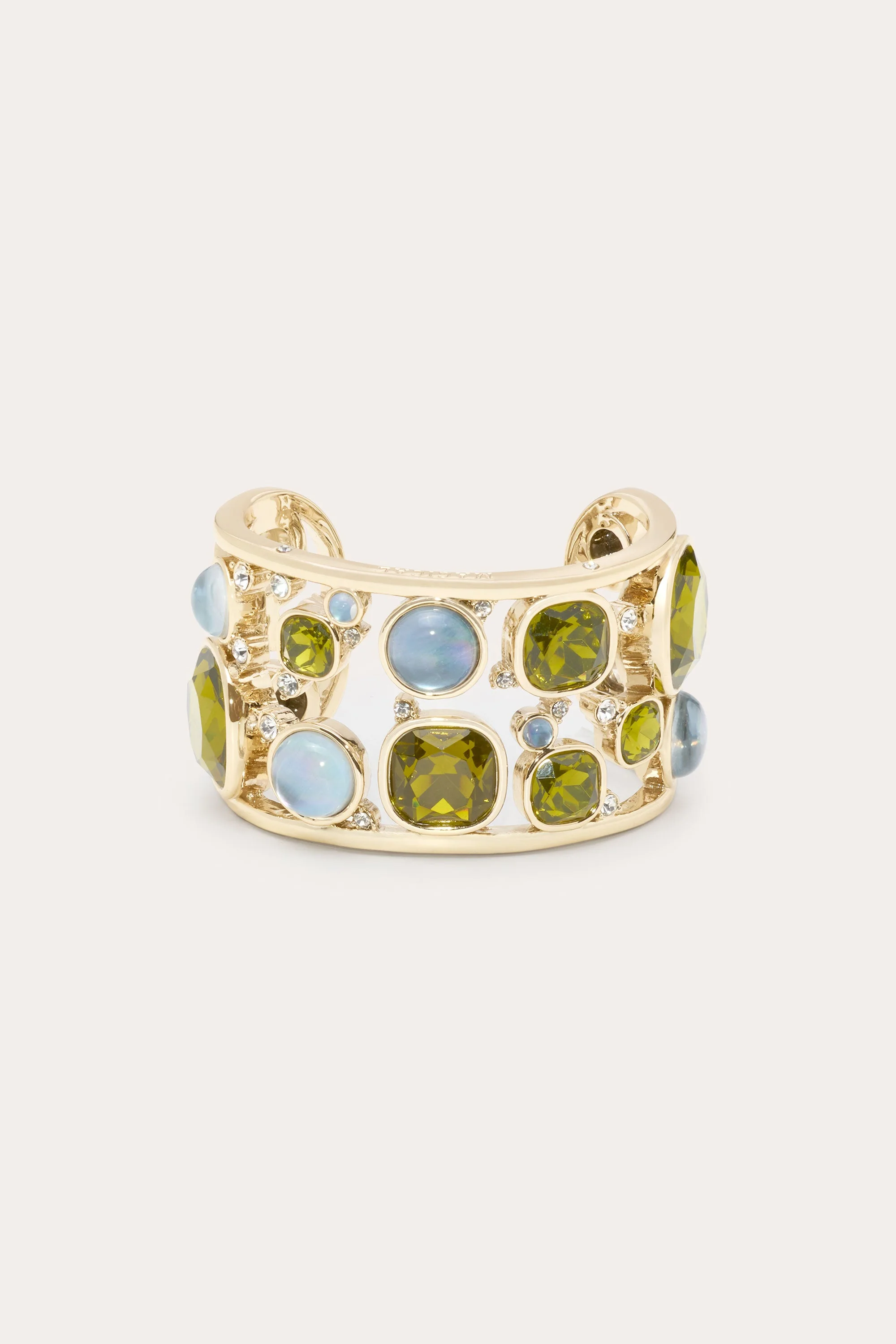 Lila Gemstone Cuff - 1