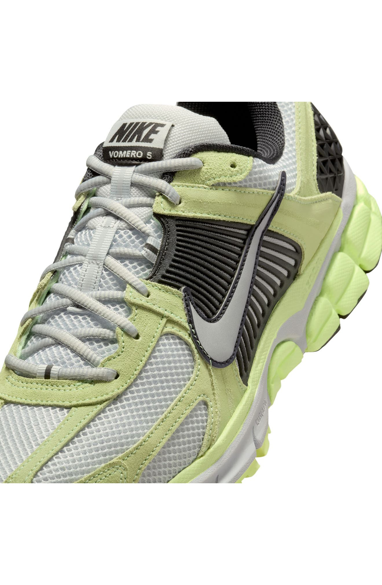 Nike Zoom Vomero 5 Premium Sneaker in Barely Volt/Pure Platinum at Nordstrom - 8