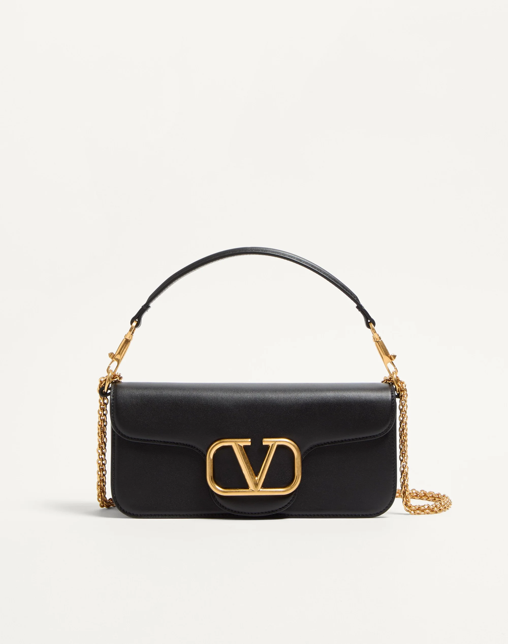 VALENTINO GARAVANI LOCÒ CALFSKIN SHOULDER BAG - 1
