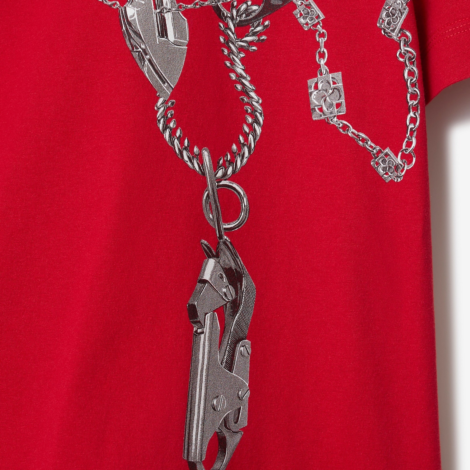 Boxy Knight Hardware Cotton T-shirt - 6