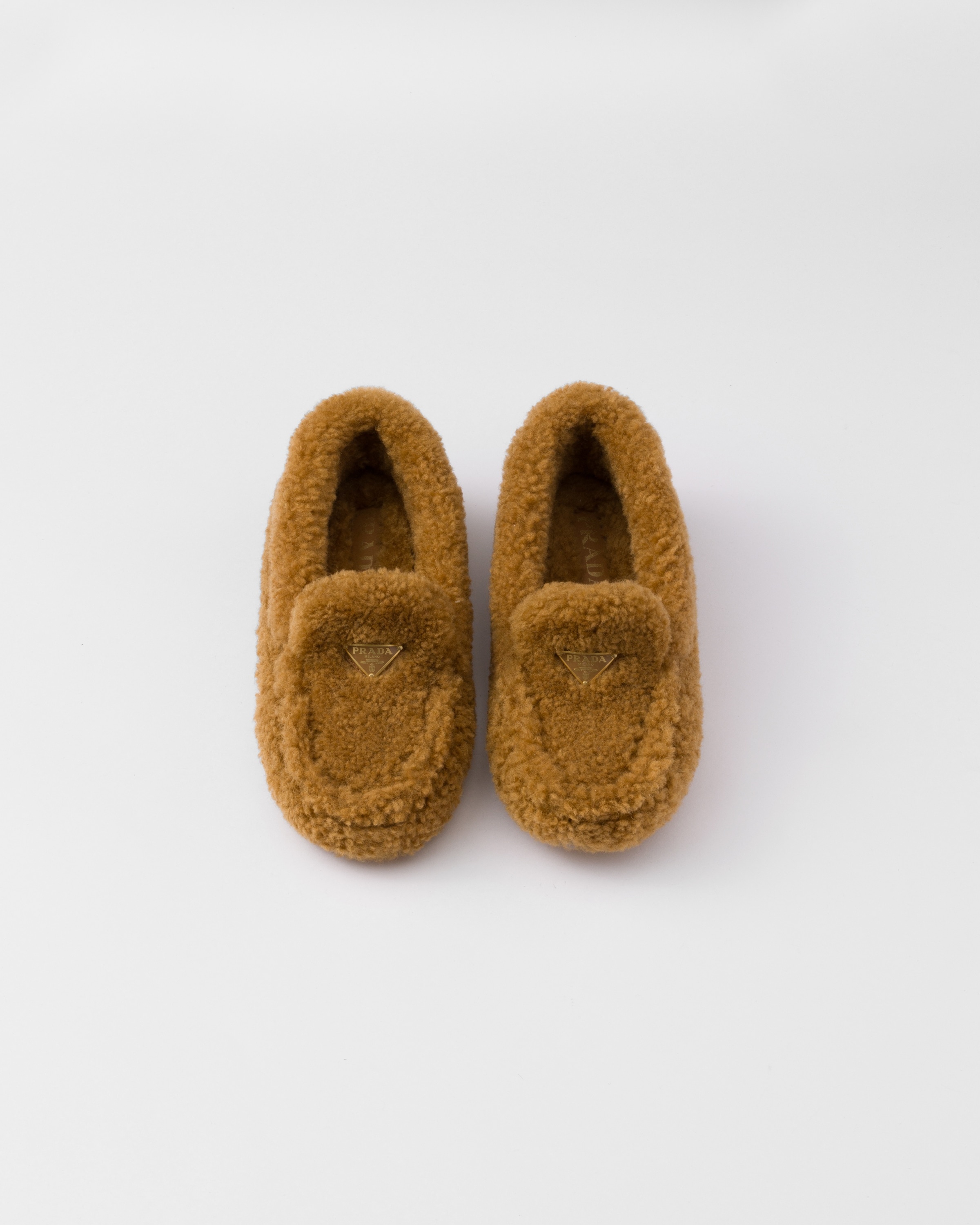Shearling driving shoes - 4