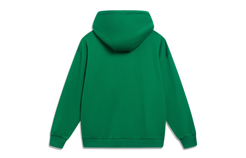 Li-Ning Li-Ning Anything Is Possible Graphic Hoodie 'Green' AWDT559-3 outlook