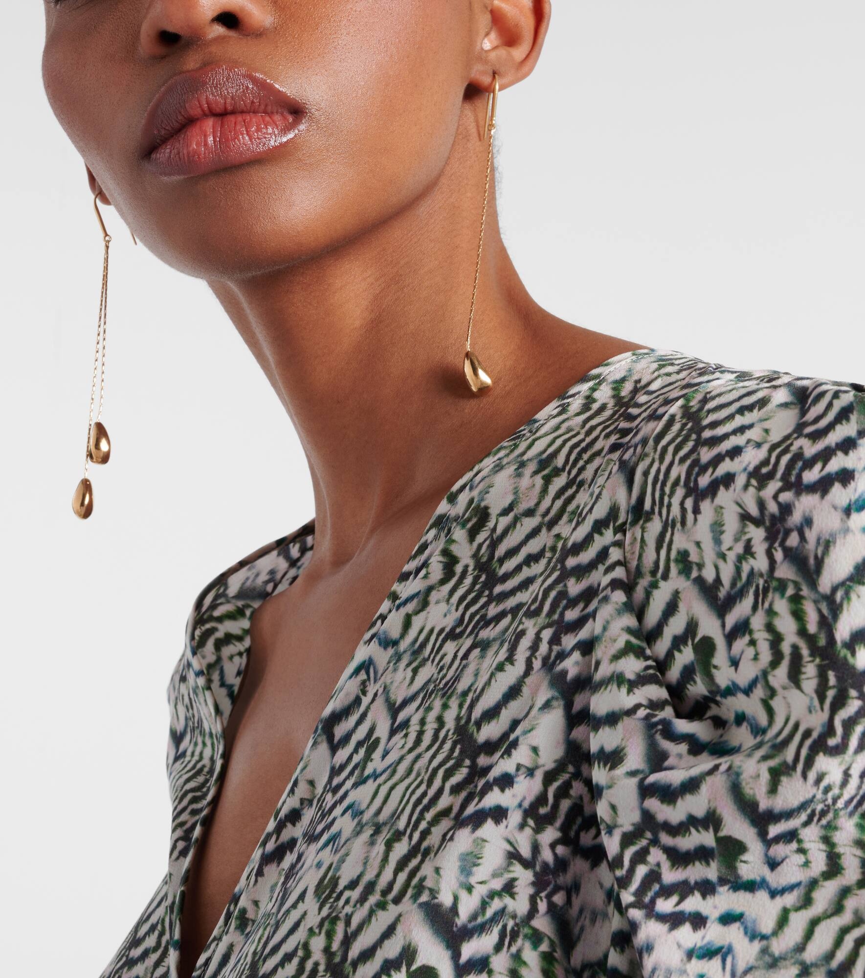 Mismatched pendant earrings - 6