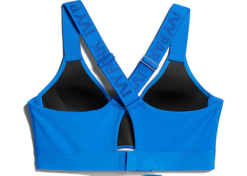 adidas adidas Ivy Park Medium-Support Cutout Bra Glory Blue outlook