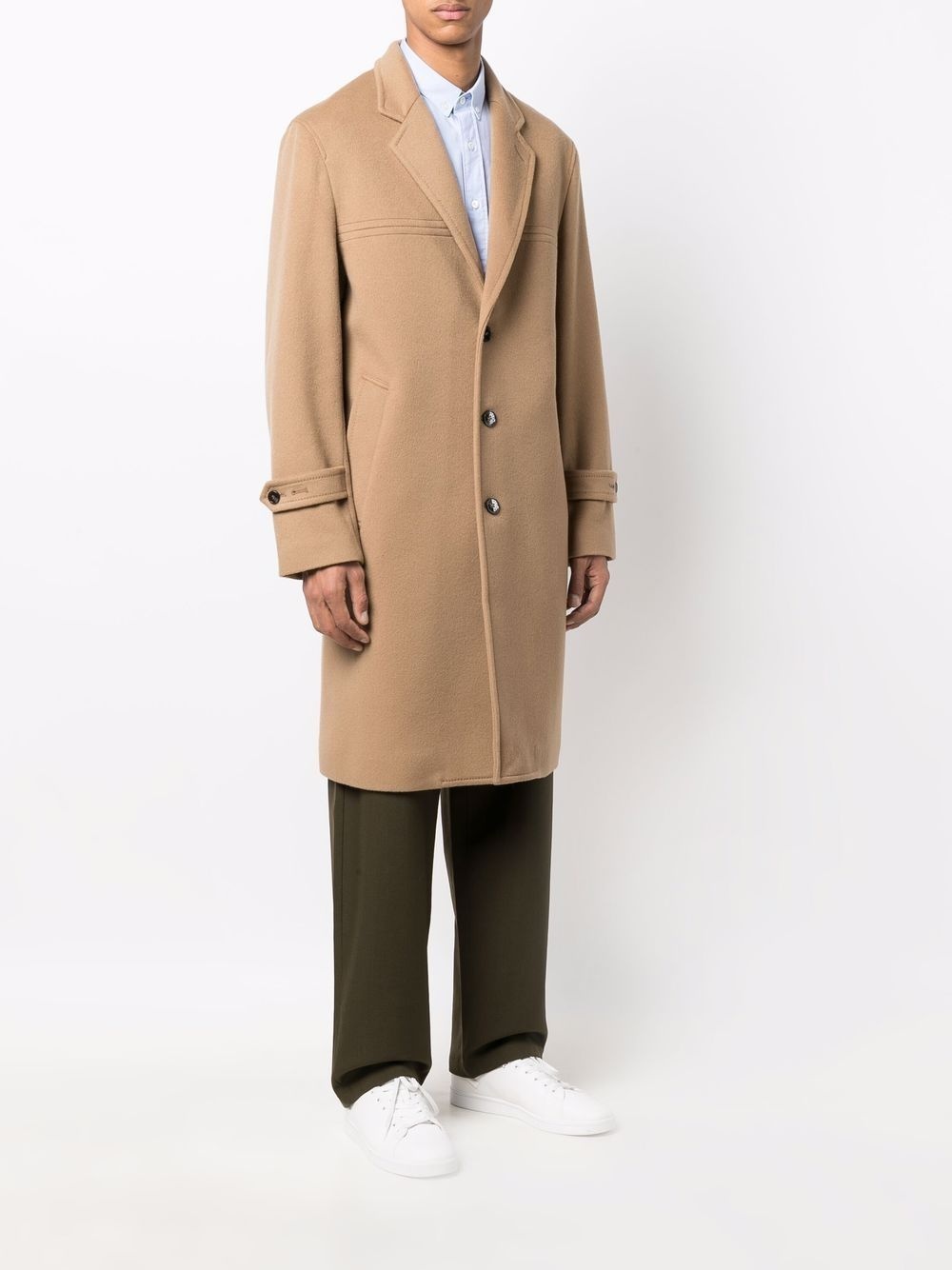 BIRKHILL wool-cashmere coat - 6