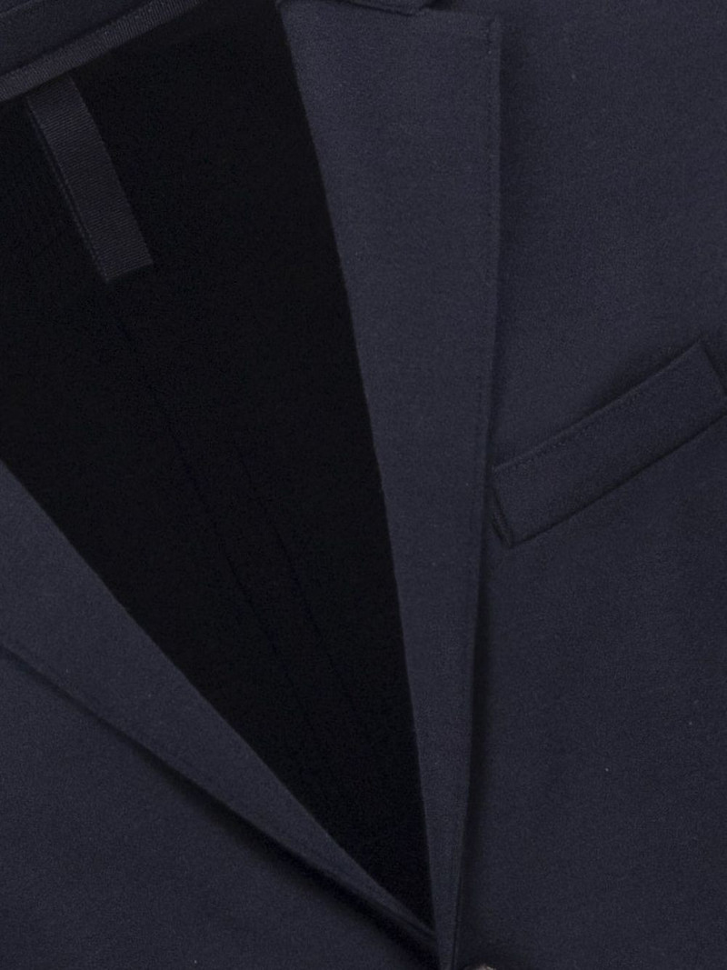 Harris Wharf London single-breasted merino jacket outlook