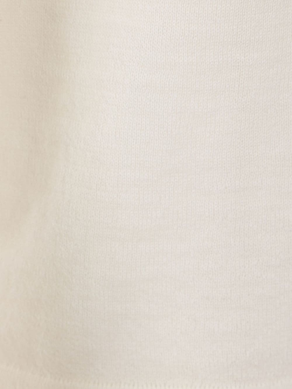 contrasting-collar short-sleeved T-shirt - 3
