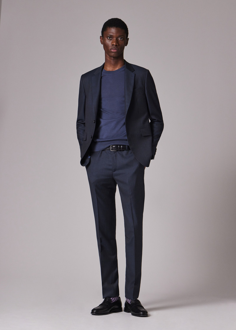 Stone Blue Merino Wool Sweater 5