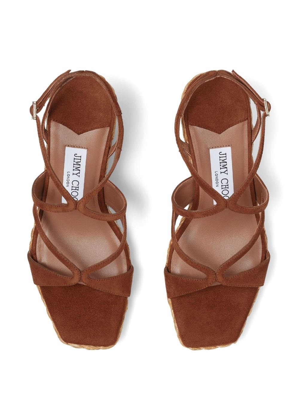 Ayla 85mm wedge sandals - 4