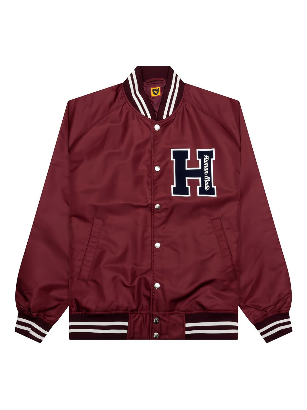 varsity logo bomber jacket - 1