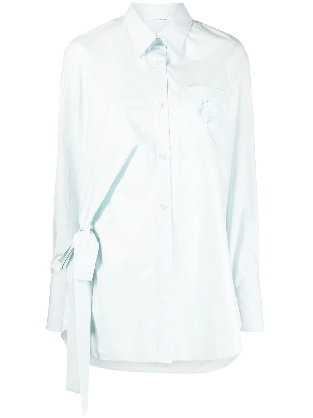 Fenet floral-patch shirt - 1