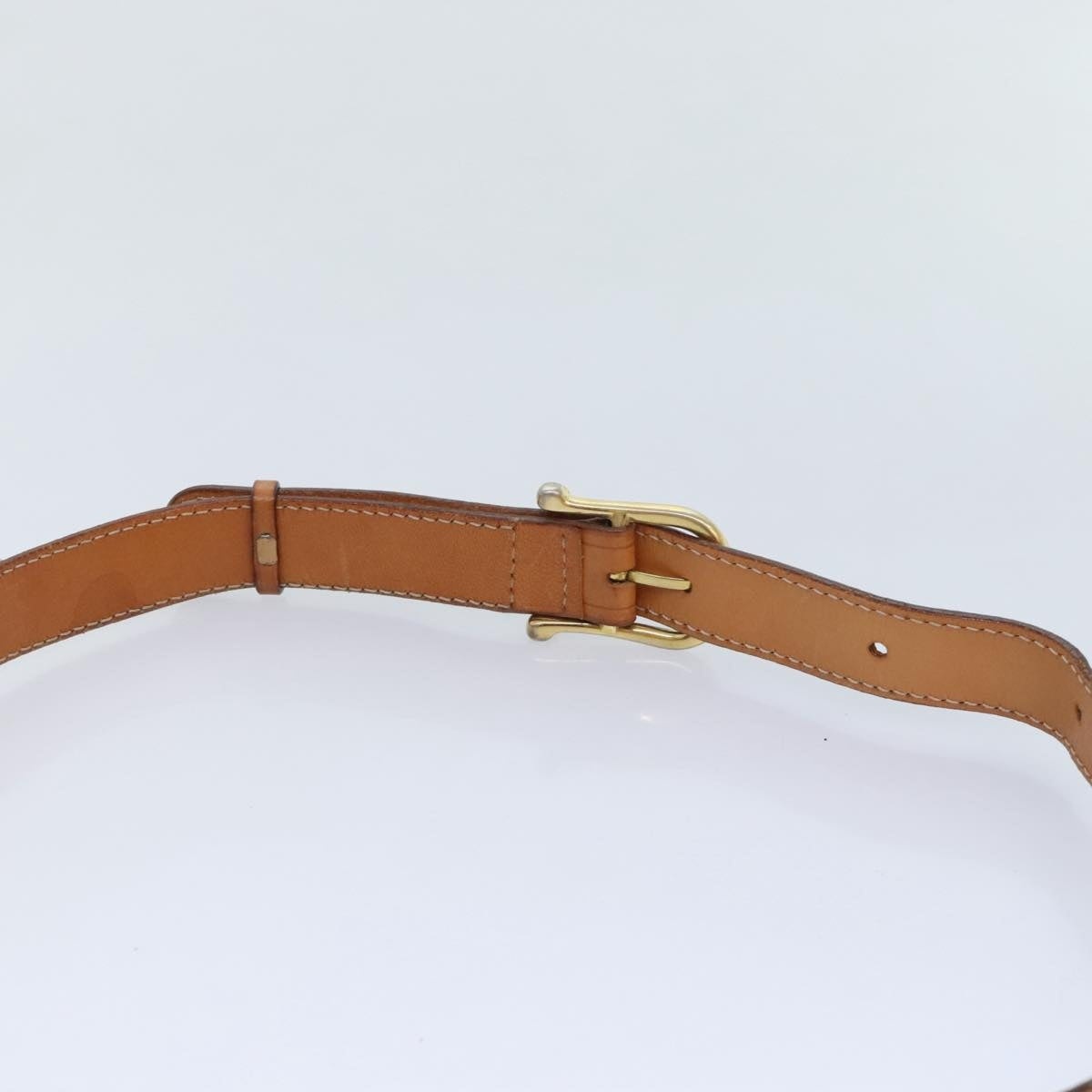CELINE Macadam Canvas Shoulder Bag Pvc Leather Brown - 8