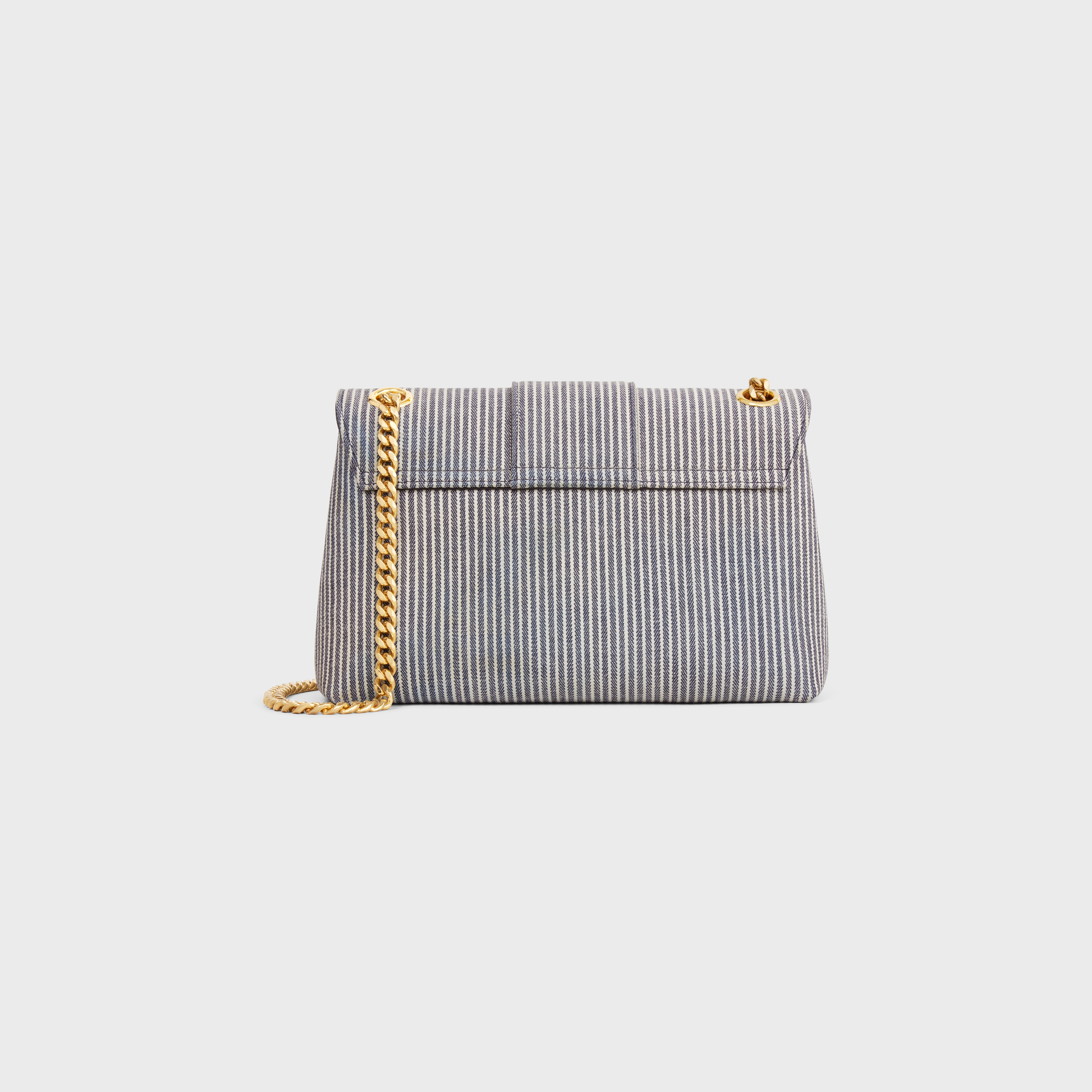 Medium Celine Victoire Bag in striped textile - 3
