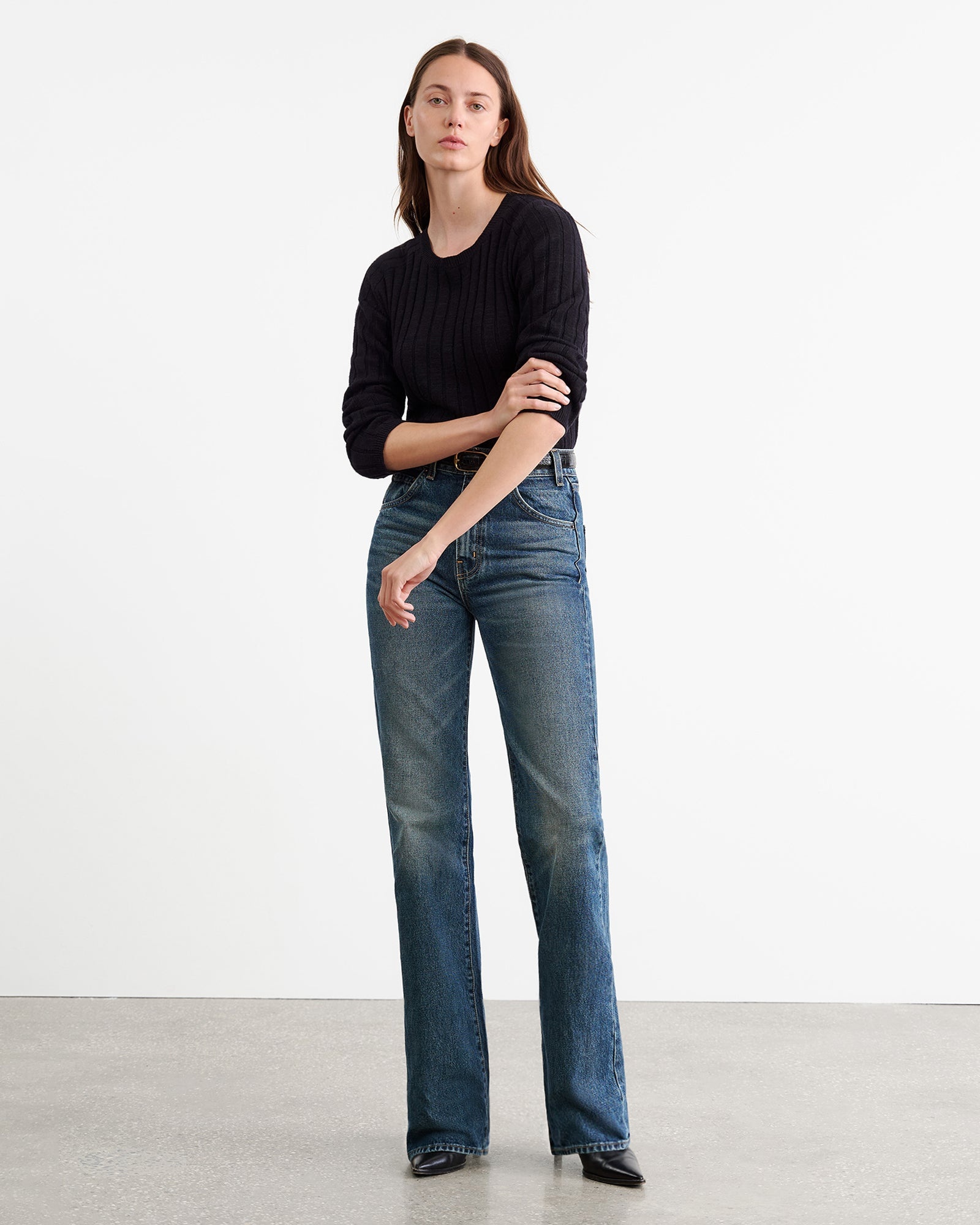 Alise Silk Knit Sweater - 4