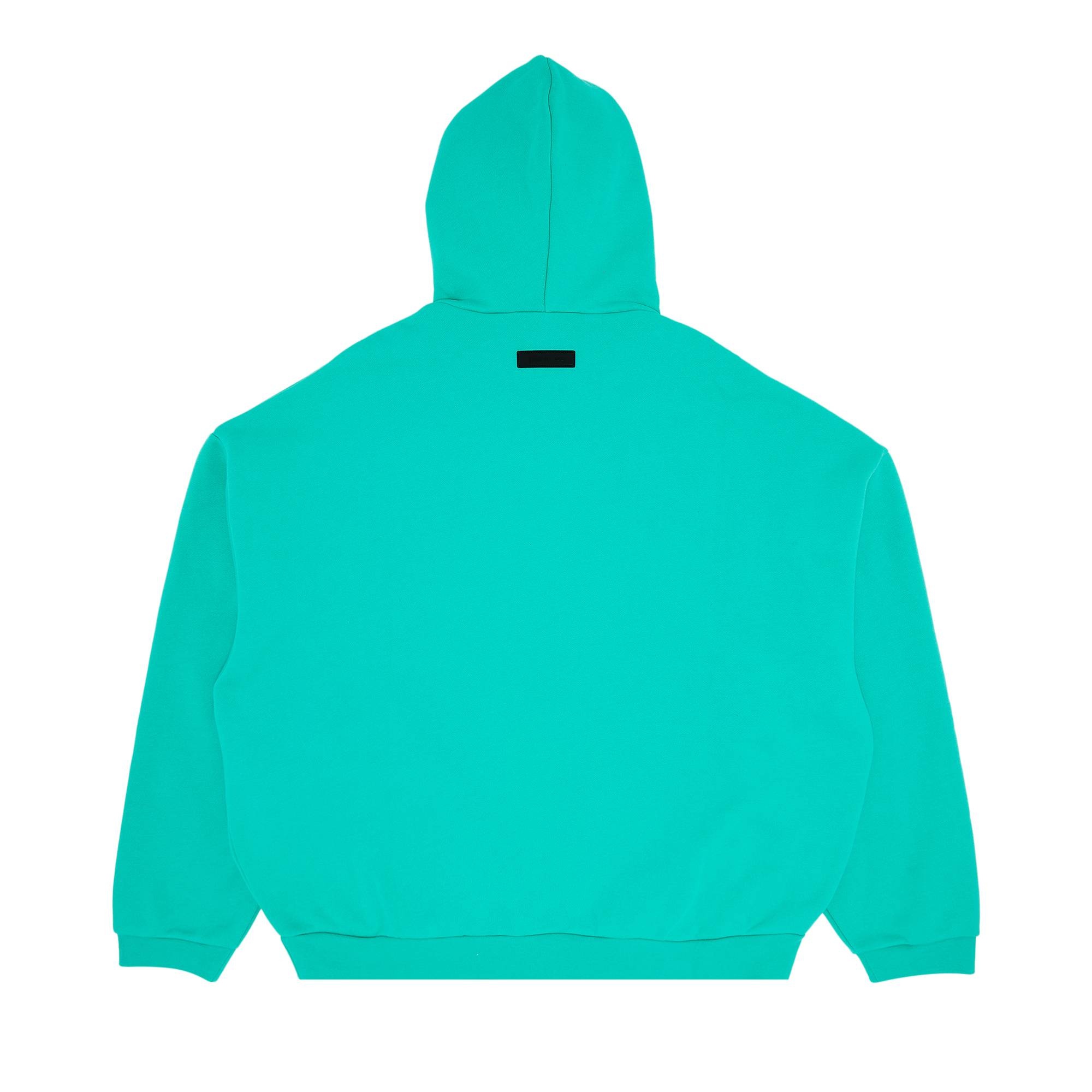 Fear of God Essentials Pullover Hoodie 'Mint Leaf' - 2