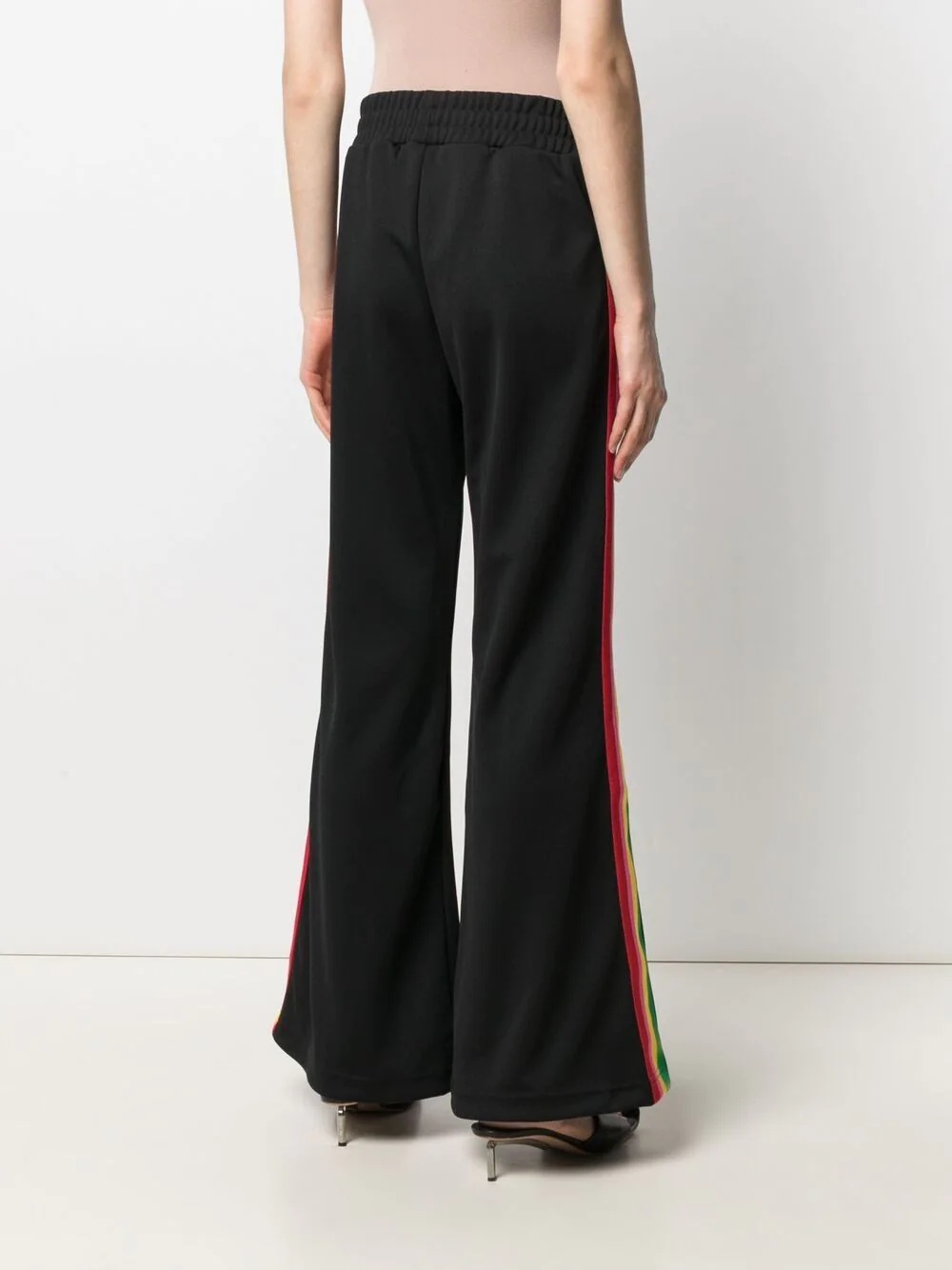 Miami logo flared track pants - 4