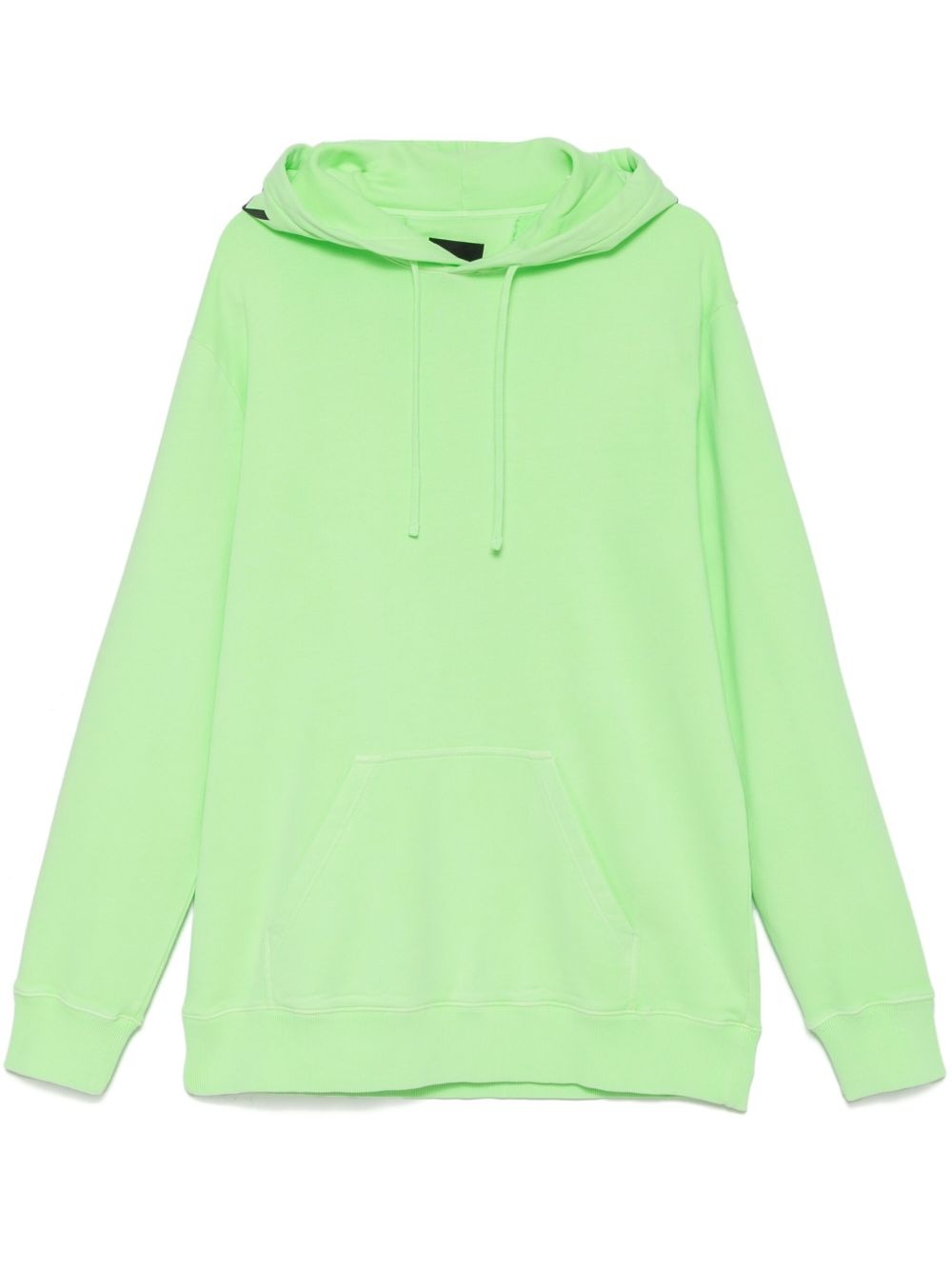 logo print hoodie - 1