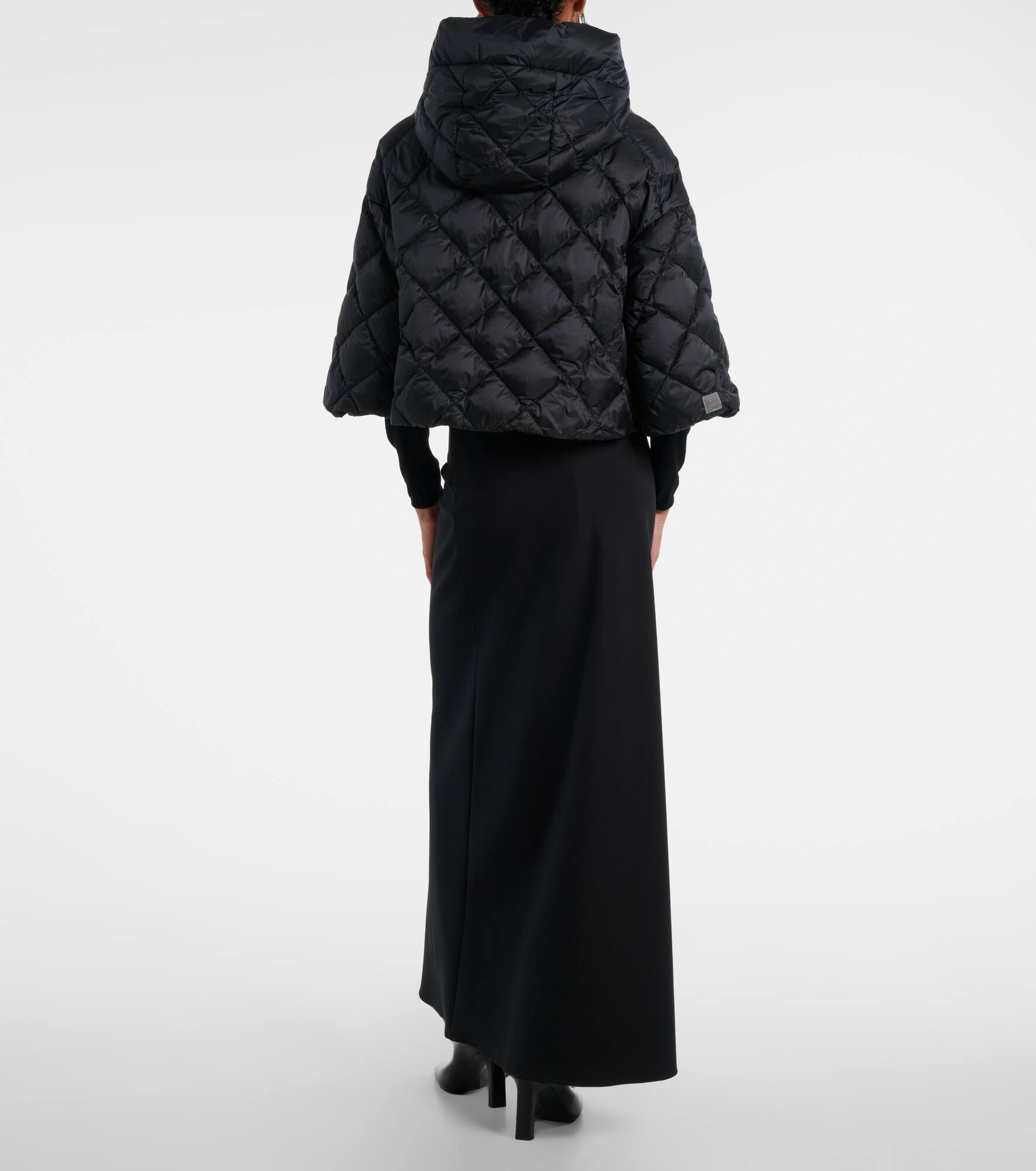 Sisoft quilted cropped down jacket - 3