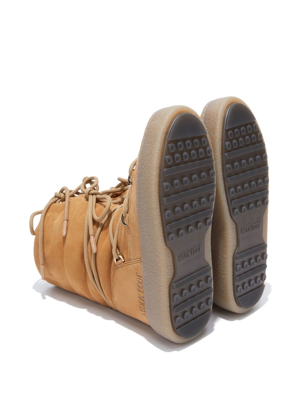 Ltrack lace-up moon boots - 4