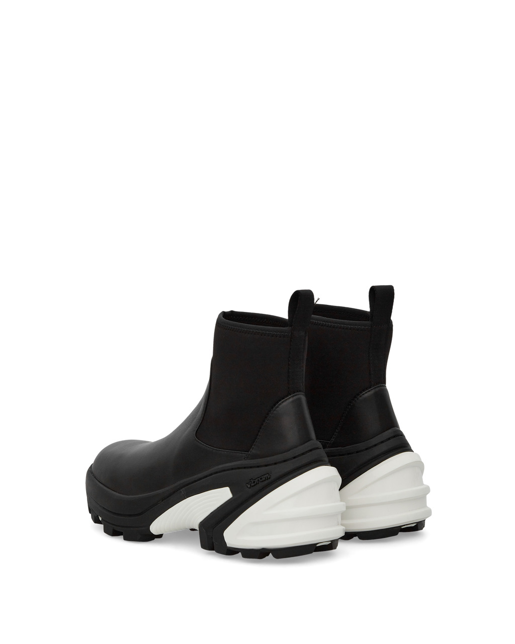 LEATHER MID BOOT WITH SKX SOLE - 4