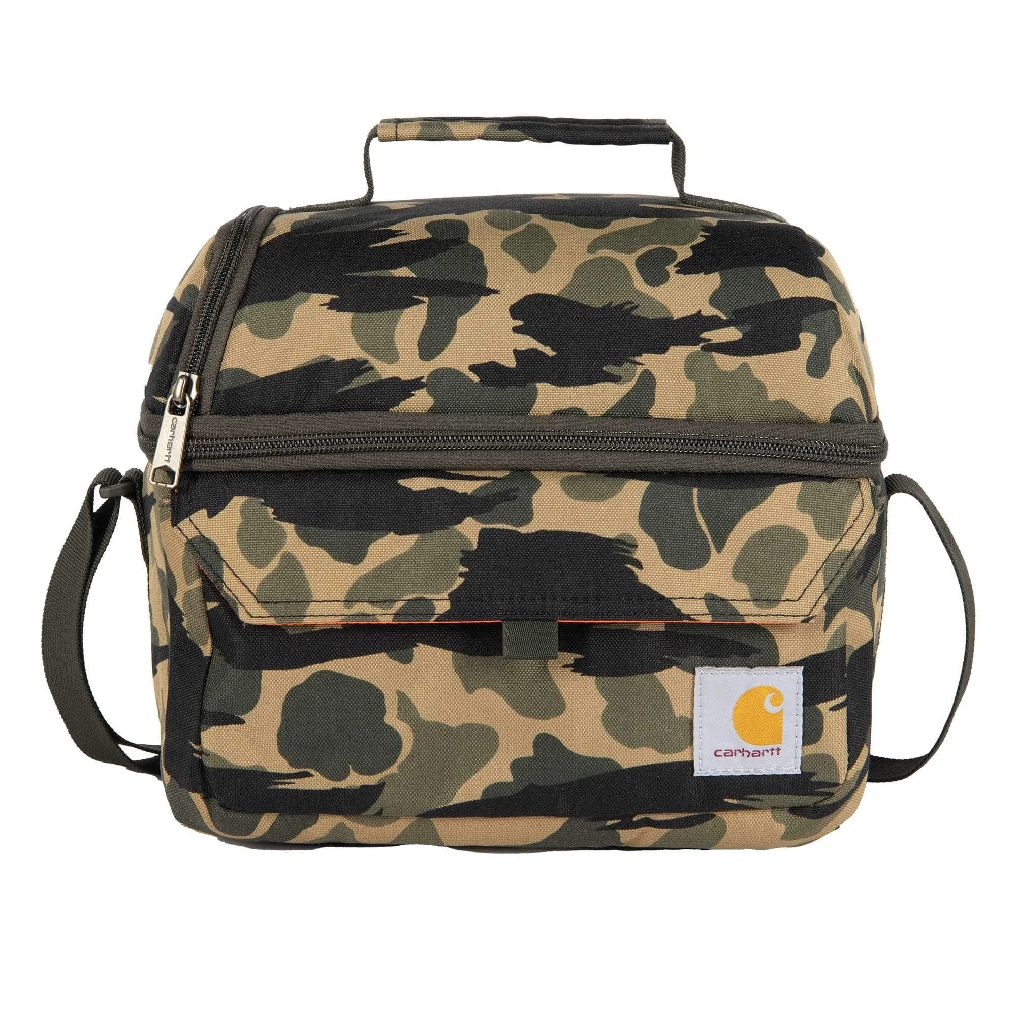 Insulated 12 Can Two Compartment Lunch Cooler - 1