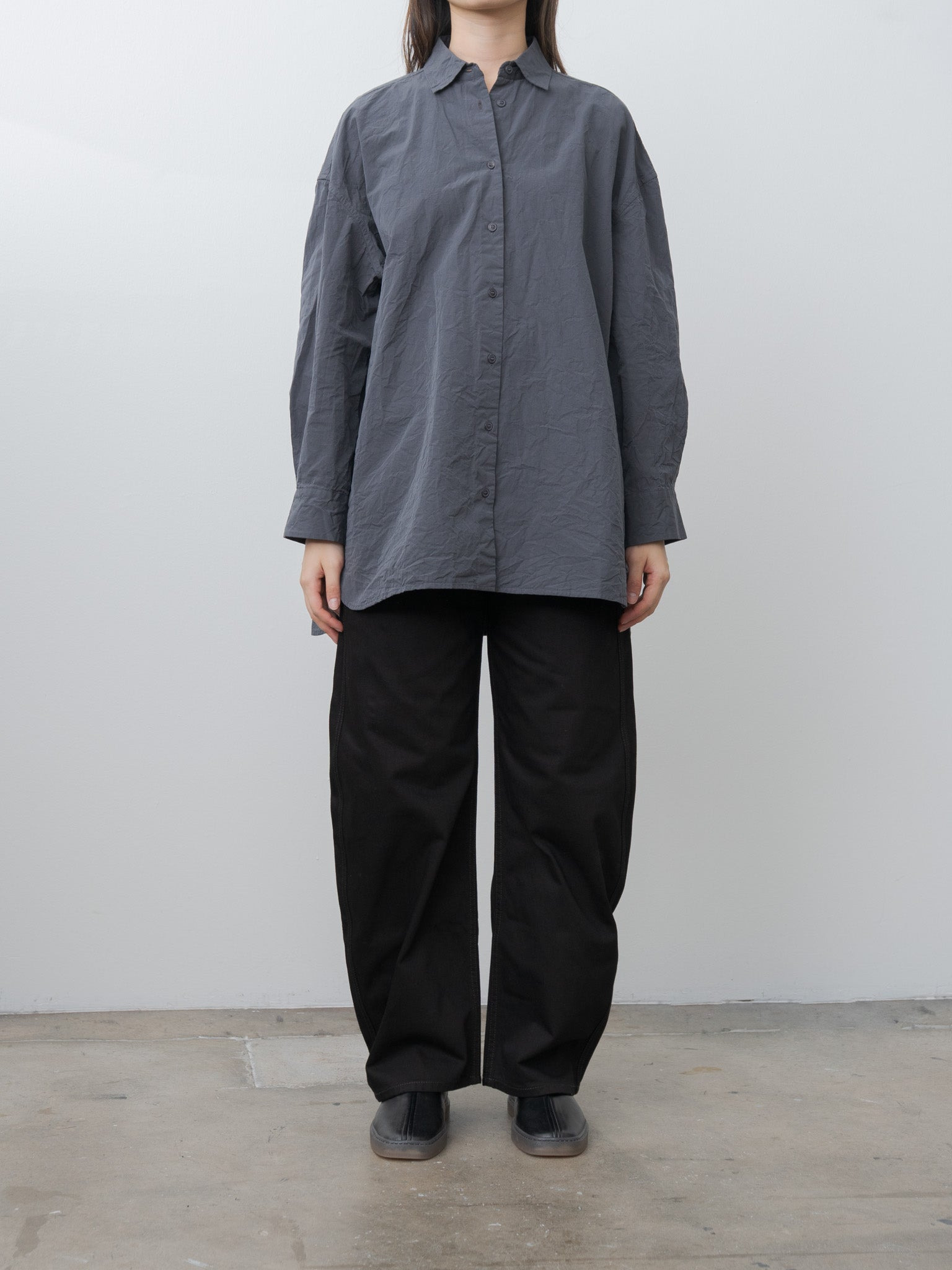 Hamnet Shirt PAPER COT - Blue Skull - 2