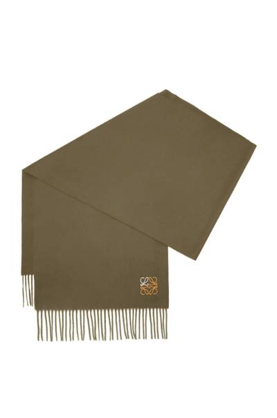 Loewe Anagram scarf in cashmere outlook