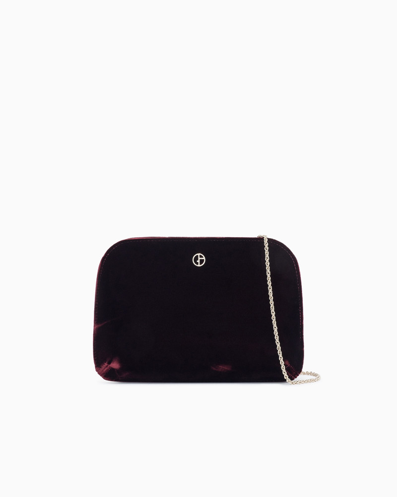 VELVET AND SATIN LA PRIMA CLUTCH 1