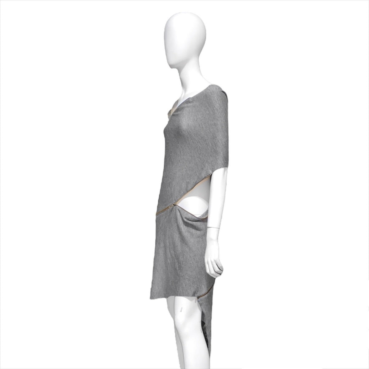 Maison Margiela zip taxi dress scarf M - 4