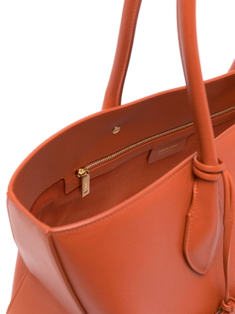 Stella logo-plaque leather bag 5