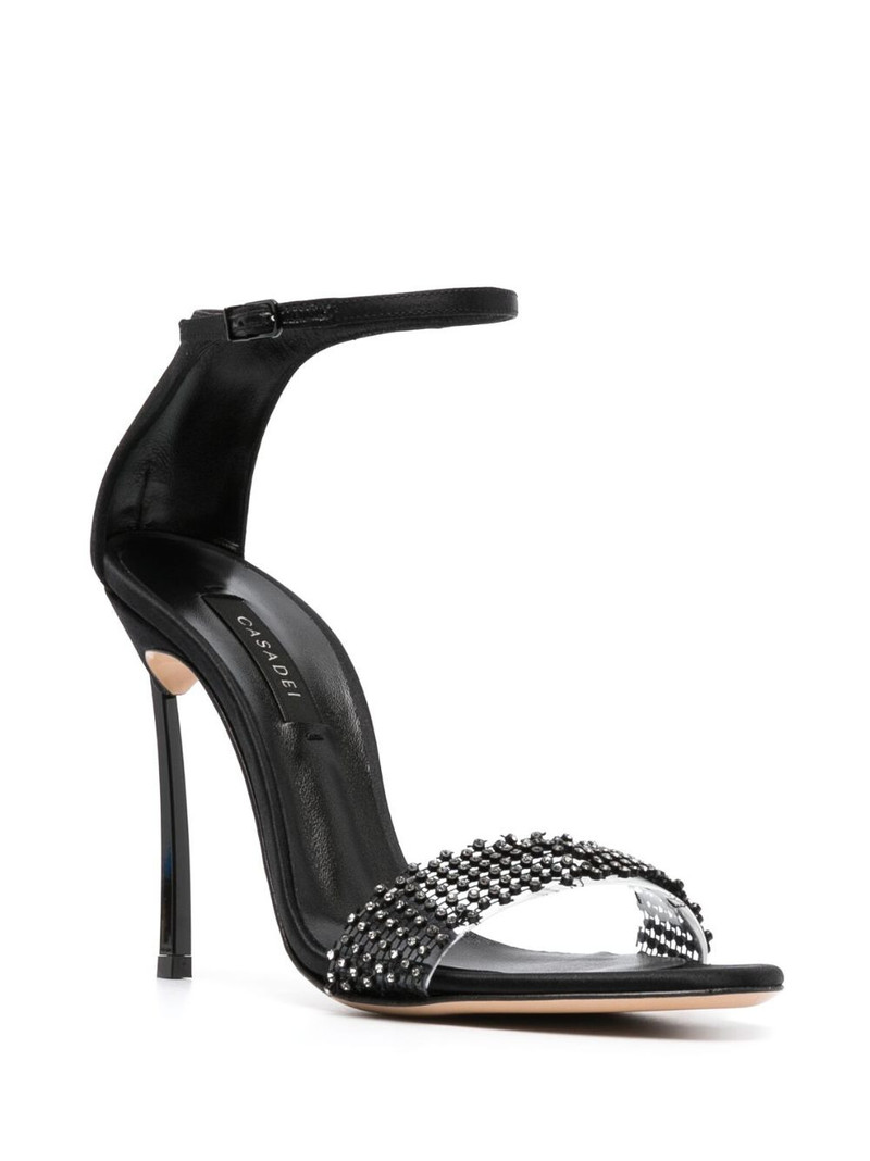 CASADEI 100mm Blade Twenties satin pumps outlook