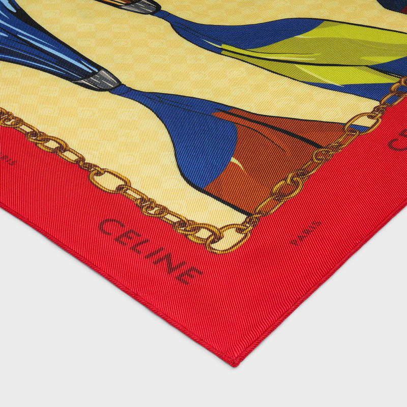 square IN silk twill 3
