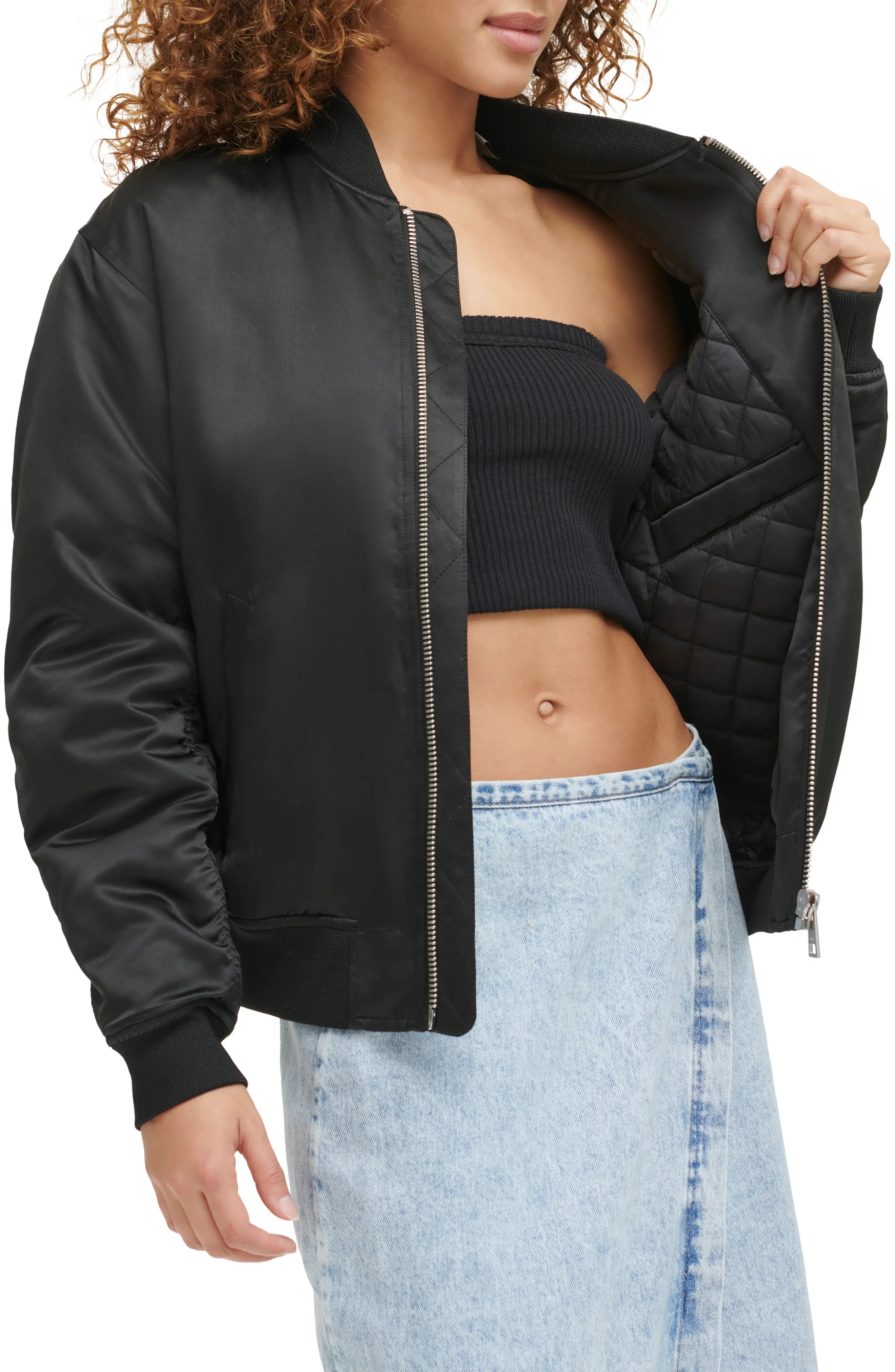 Oversize Bomber Jacket - 5