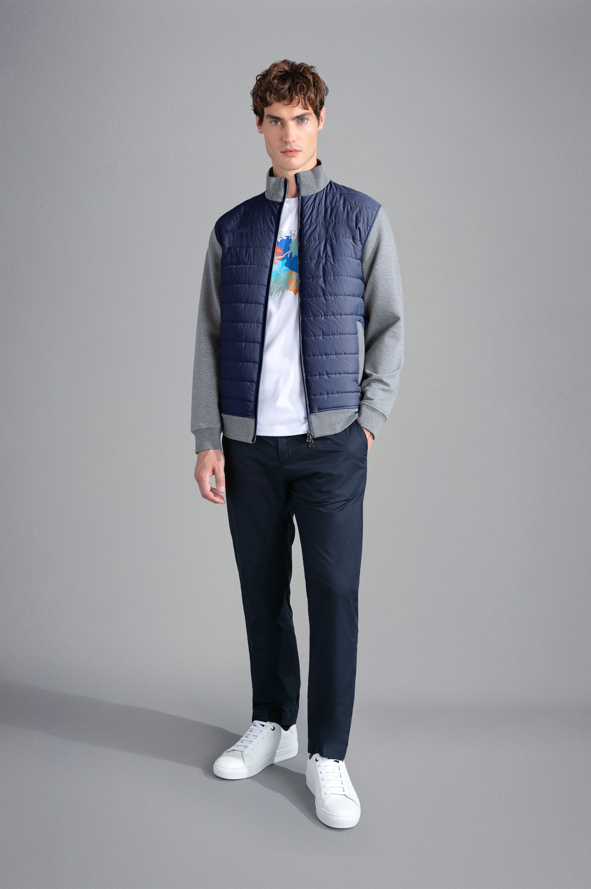 COTTON HYBRID CARDIGAN - 2
